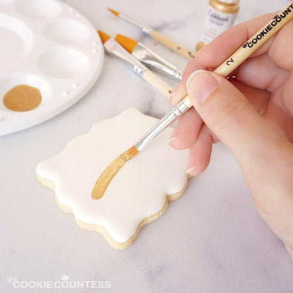 Set of 6 Cookie Decorating Cake Decorating Brushes