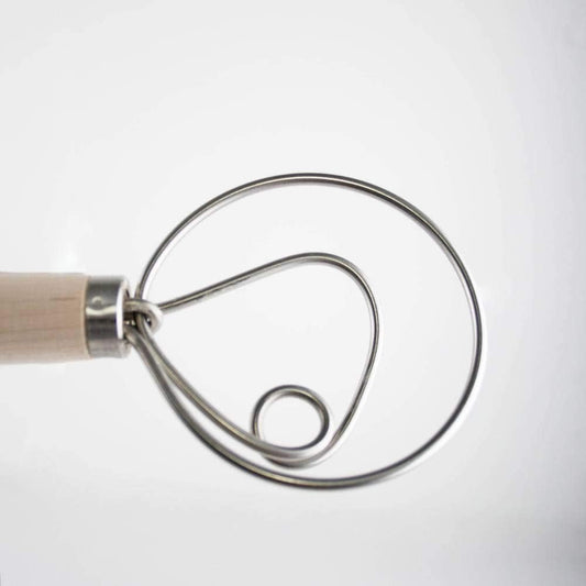 Old Country Maple Dough Mixing Whisk Baking Tool Quick Mixing 12"