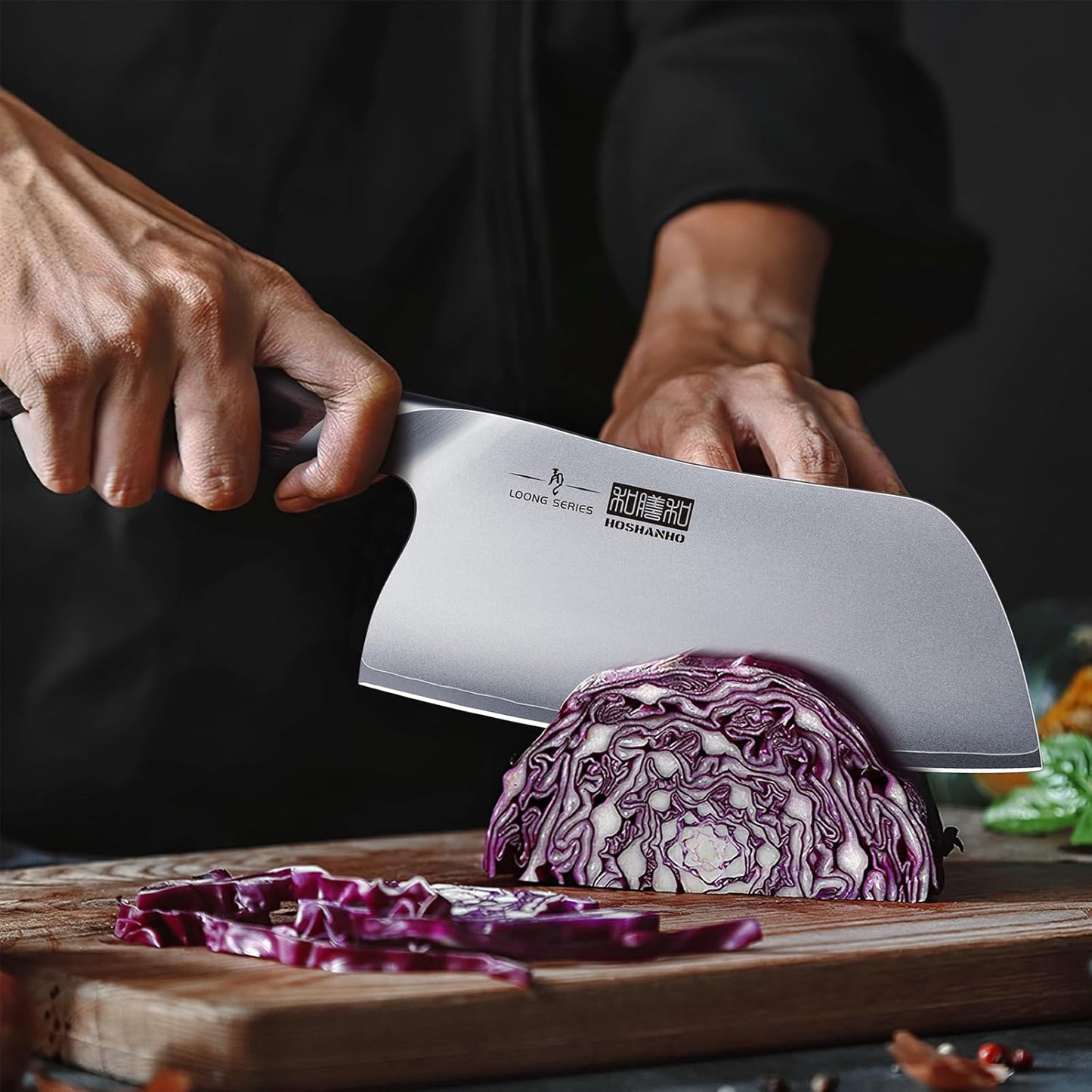 Cleaver Knife 7 Inch, Ultra Sharp Vegetable Meat Chopper Knife | Japanese High Carbon Steel Chopper Butcher Knife, Multifunction Cooking Knife for Home Kitchen and Restaurant