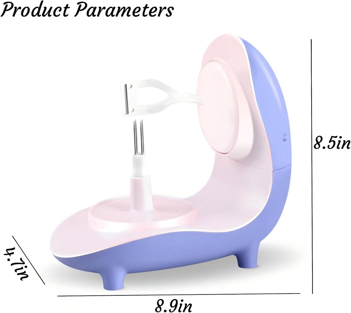 Electric Fruit Peeler, Automatically Peels Apples, Comes with A Slicer and Corer, Quickly Makes Applesauce Pie in Your Home Kitchen