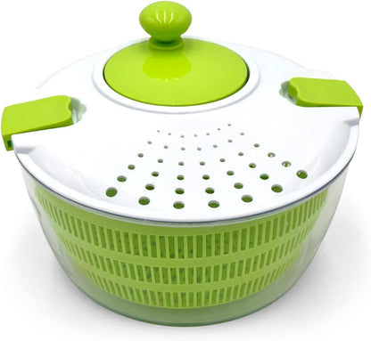 Salad Spinner Vegetable Chopper Multifunctional includes a shredding board with multiple blades, easy to use, Spin dry, and chop your favorite Salad greens, fruits, and Vegetables…