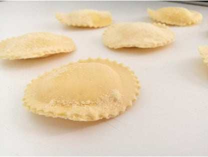 Ravioli Maker Stamp With Wooden Handle, Fluted Heart Shape, For Homemade Pasta, Cookies, Everyday Meals, And Holidays, 2.5-Inch