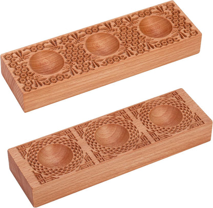 Wooden Ravioli Mold Handmade Pasta Ravioli Board Wood Ravioli Mould Homemade Fresh Pasta wooden Board Tools, 2 in 1 braid pattern and honeycomb with bees pattern, Pasta Lovers Gift