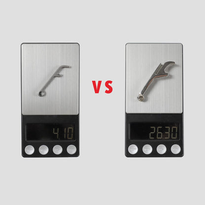 Titanium Keychain Beer Bottle Opener Keychain 2Pcs