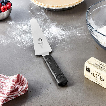 Mercer Culinary Millennia Bench Scraper, 5 7/8 Inch X 3 1/2 Inch Blade, Black Handle
