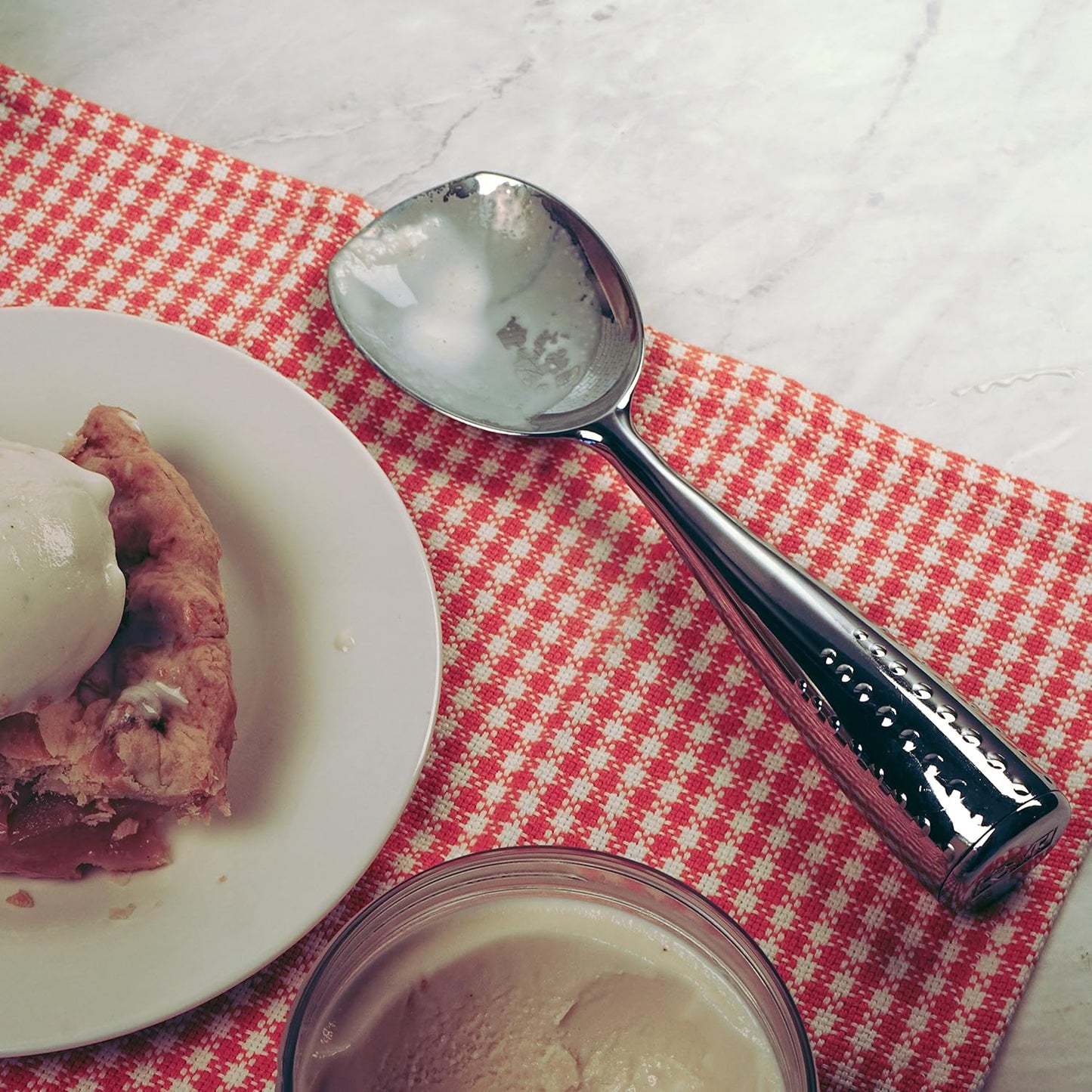 RSVP International Ice Cream Tool Collection, Dishwasher Safe, Large Handle, Scoop