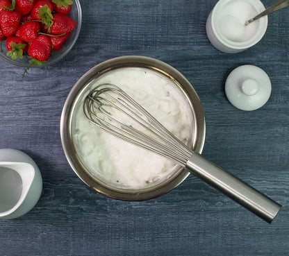 Mrs. Anderson’s Baking Double Balloon with Aerator Ball Wire Whisk, Stainless Steel, 12-Inch