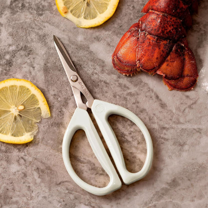 Joyce Chen Original Unlimited Kitchen Scissors All Purpose Kitchen Shears With Comfortable Handles, Red