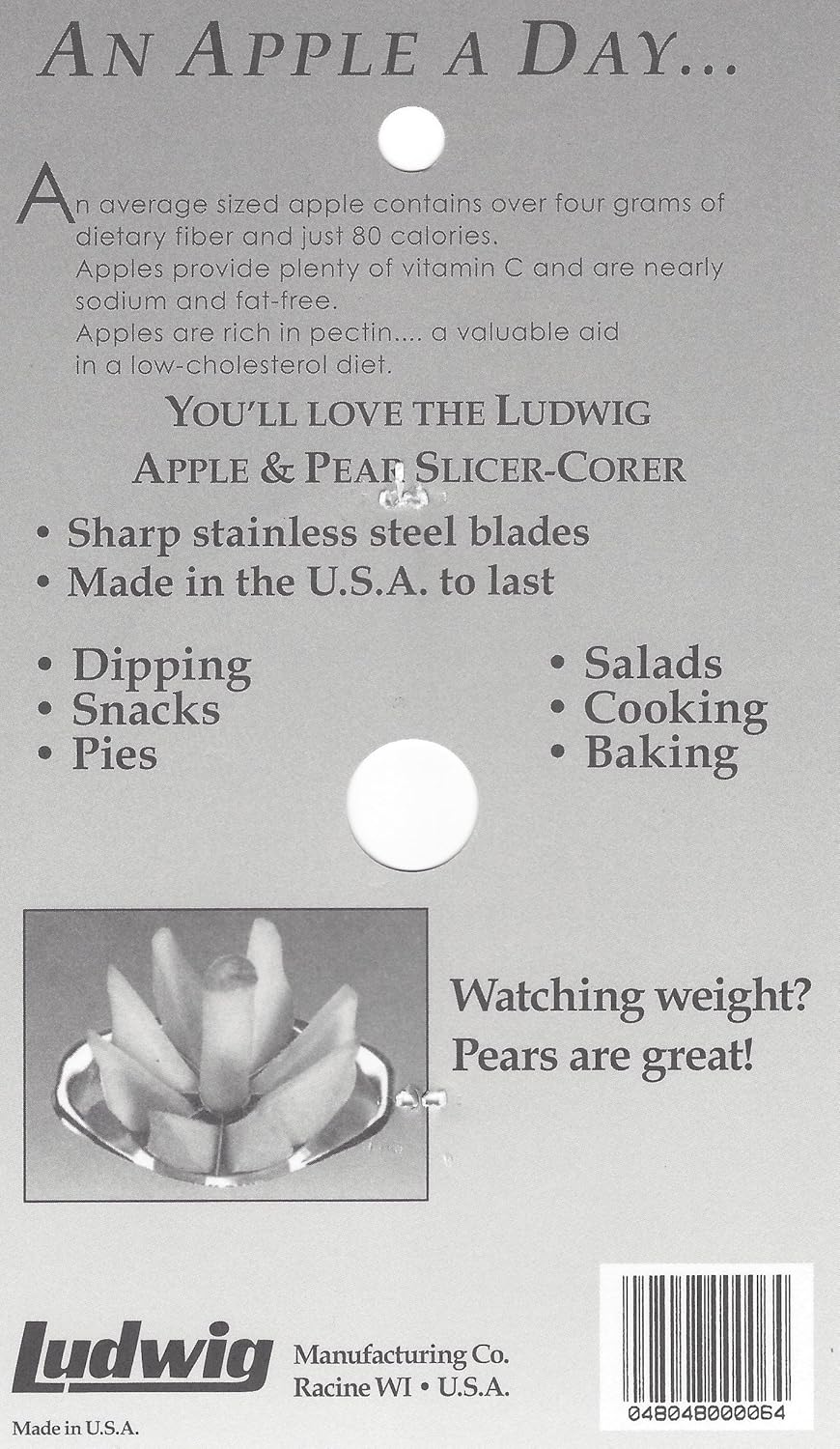 Apple and Pear Slicer - Corer