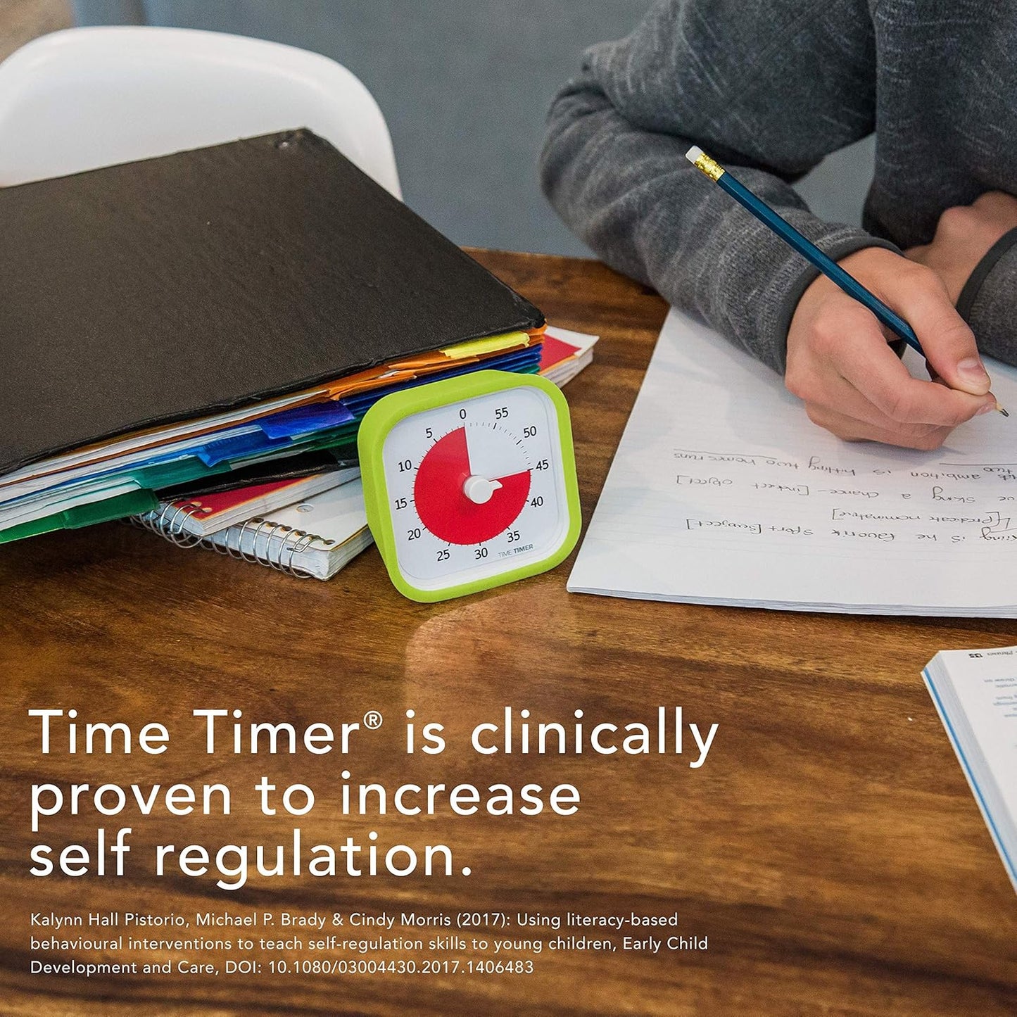 TIME TIMER 60 Minute MOD Education Edition ⁠— Visual Timer with Desktop Software for Kids Classroom Learning, Teachers Desk Clock, Study Tool and Office Meetings with Silent Operation (Charcoal)