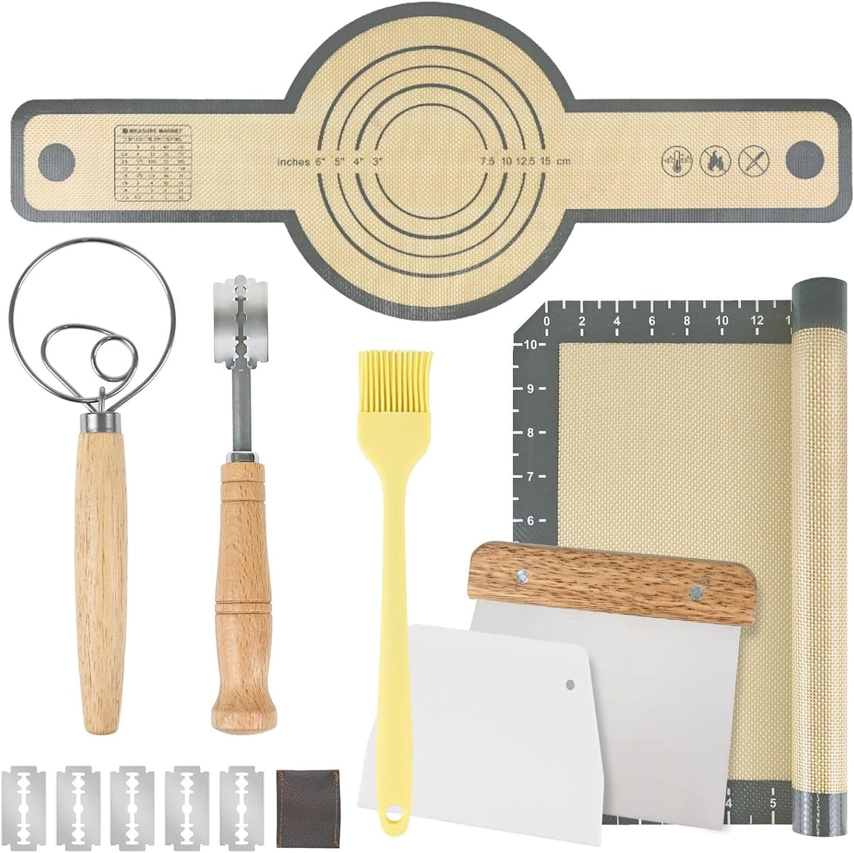 Bread Making Tools Set of 7