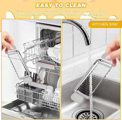 Butter & Cheese Slicer Cutter, Multipurpose Stainless Steel Wire Slicer Handheld Butter Cutter with Clip Kitchen Food Tool for Block Cheese, Eggs, Fruit, Cakes, Bread, Sandwiches