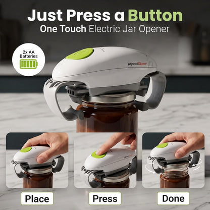 Robotwist Automatic Jar Opener Deluxe Model with Improved Torque