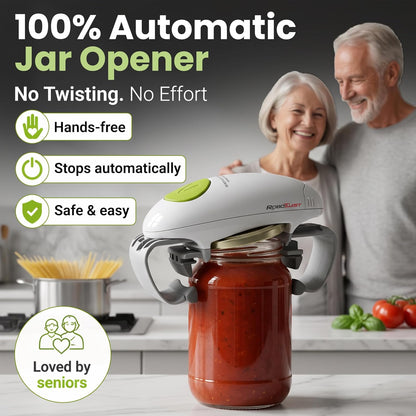 Robotwist Automatic Jar Opener Deluxe Model with Improved Torque