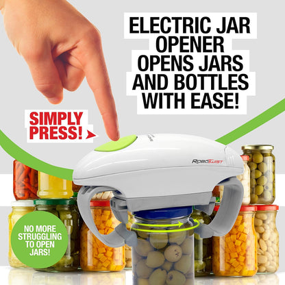 Robotwist Automatic Jar Opener Deluxe Model with Improved Torque