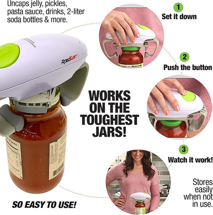 Robotwist Automatic Jar Opener Deluxe Model with Improved Torque