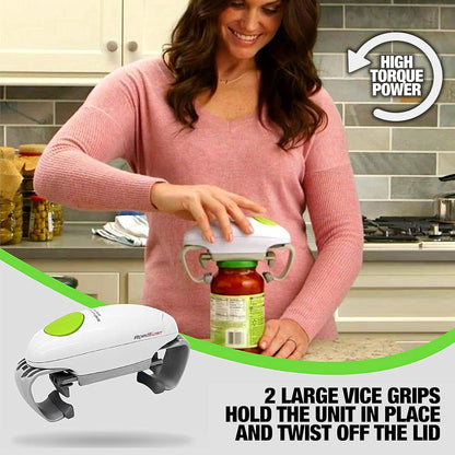 Robotwist Automatic Jar Opener Deluxe Model with Improved Torque