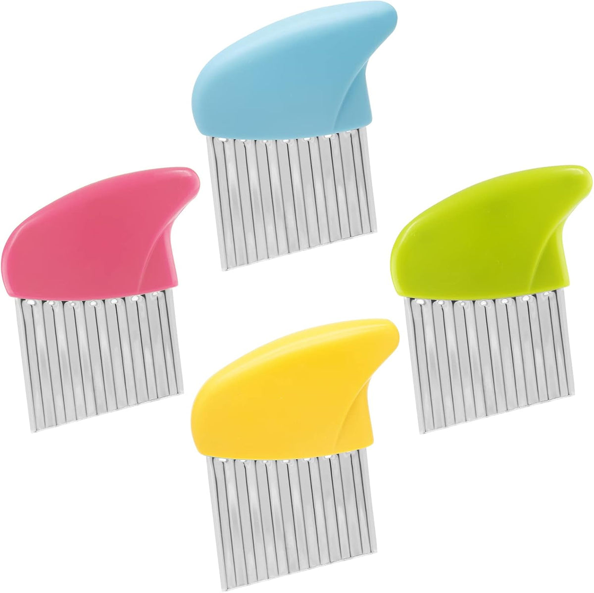 Stainless Steel Potato Crinkle Cutter Knife Set