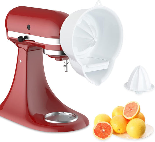 Juicer Attachment for KitchenAid Stand Mixer with 2 Size Reamer | Juicer for KitchenAid Stand Mixer Citrus Juice Attachment Accessories