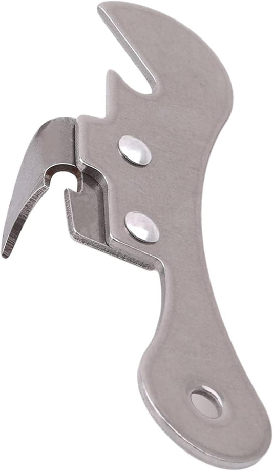 Stainless Steel Can Opener Manual Can Opener Multifunctional Kitchen Accessories(Photo Color), One Size