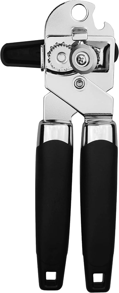 Can Opener, 3-in-1 Multifunctional Tin & Can Opener, Manual Kitchen Tool, Professional Ergonomic Heavy Duty Safety Manual Can Opener for Seniors With Arthritis At Hand