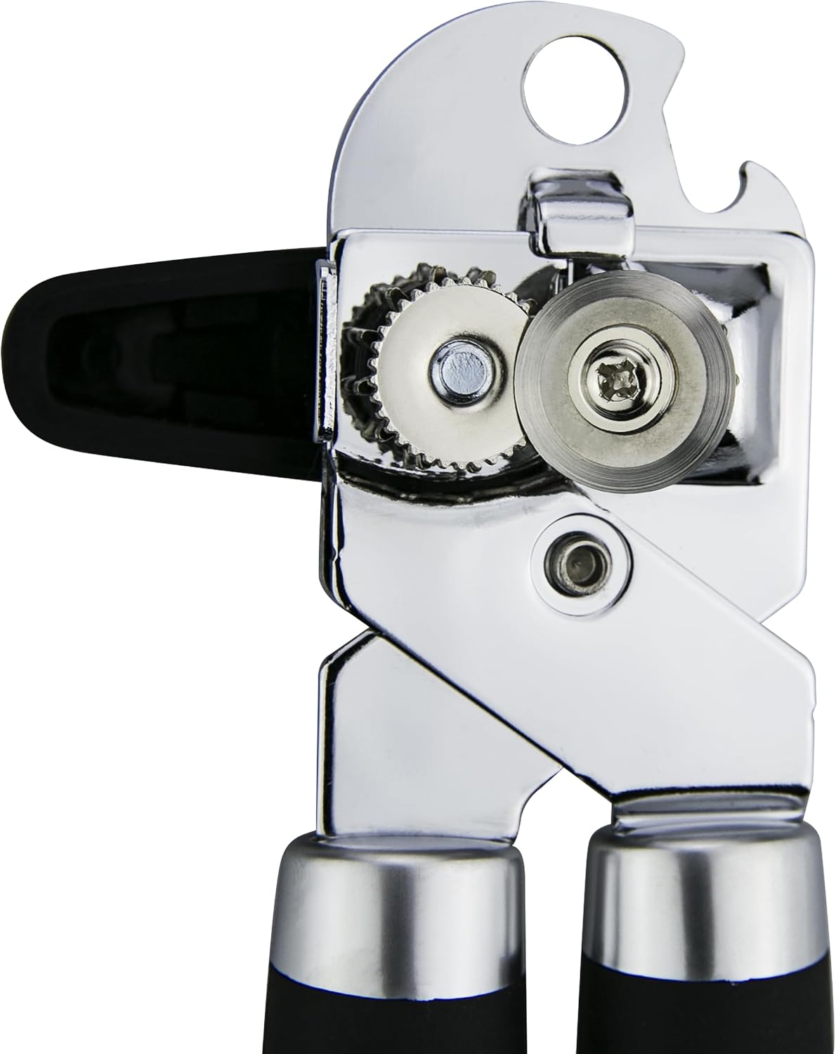Can Opener, 3-in-1 Multifunctional Tin & Can Opener, Manual Kitchen Tool, Professional Ergonomic Heavy Duty Safety Manual Can Opener for Seniors With Arthritis At Hand