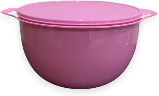 Thatsa Mega Bowl Mixing Bowl 42 Cups 10L Pink with Matching Lid