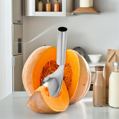 Heavy Duty Pumpkin Scooper with Grip Handle