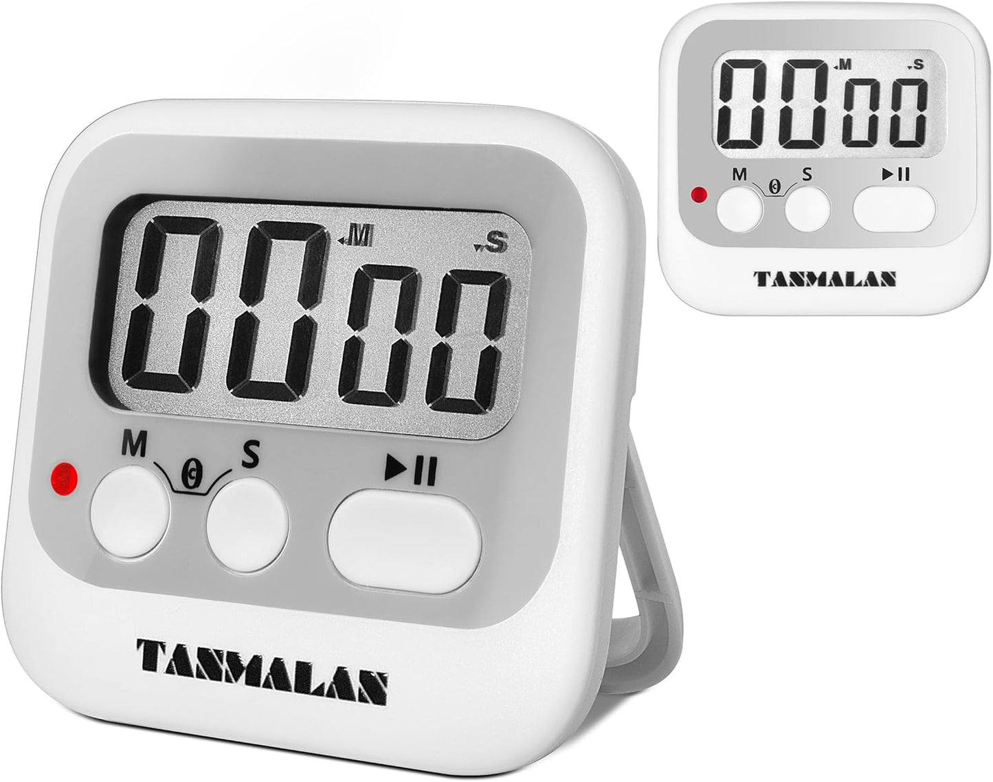 Easy to USE, Digital Kitchen Timer, Magnetic Timer, (Black,1 Pack)