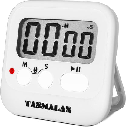 Easy to USE, Digital Kitchen Timer, Magnetic Timer, (Black,1 Pack)