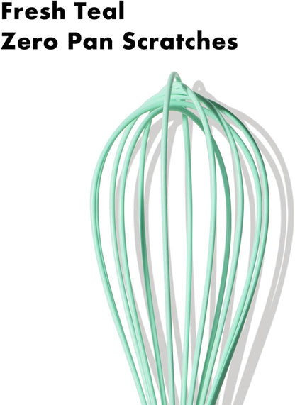 18/10 Stainless Steel Whisk, Ergonomic Handle, Dishwasher Safe Metal Whisk, Professional Wisk for Kitchen Cooking, Perfect for Blending, Whisking, Baking, and Beating, 10-Inch Wire Wisk