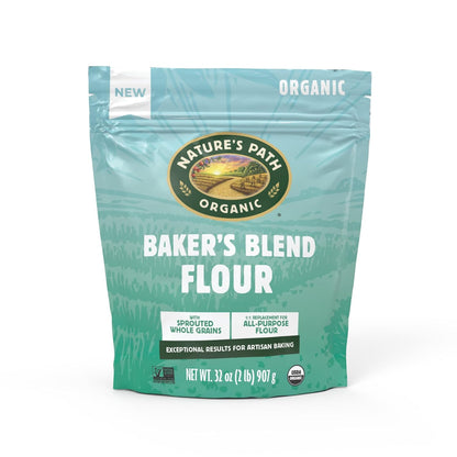 Organic Baker's Blend Flour, 32 oz (Pack of 1), Non-GMO