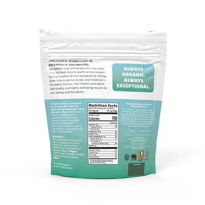 Organic Baker's Blend Flour, 32 oz (Pack of 1), Non-GMO