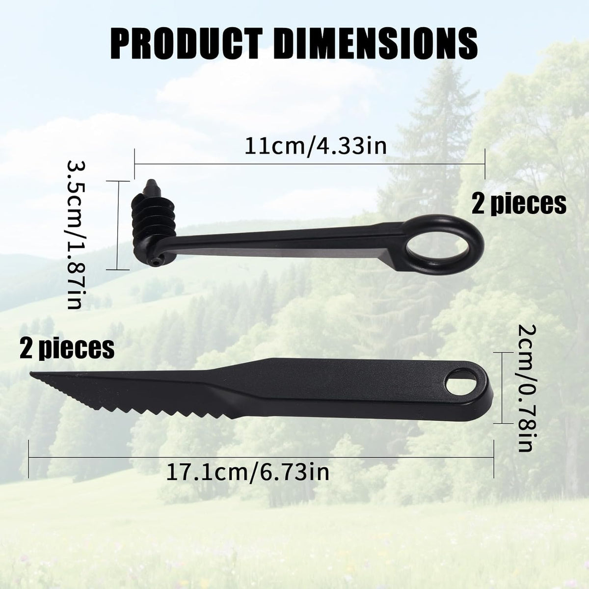 Kitchen Spiral Cutter and V-Shaped Tools, Spiral Potato Slicer Knife Vegetable Spiralizer Manual Screw Peelers Kitchen Gadgets for Fruit Cucumber Potato Carrot