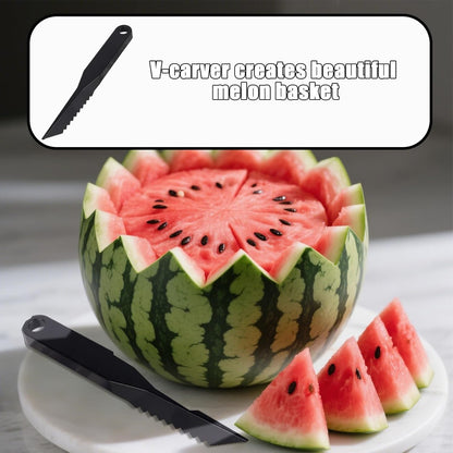 Kitchen Spiral Cutter and V-Shaped Tools, Spiral Potato Slicer Knife Vegetable Spiralizer Manual Screw Peelers Kitchen Gadgets for Fruit Cucumber Potato Carrot