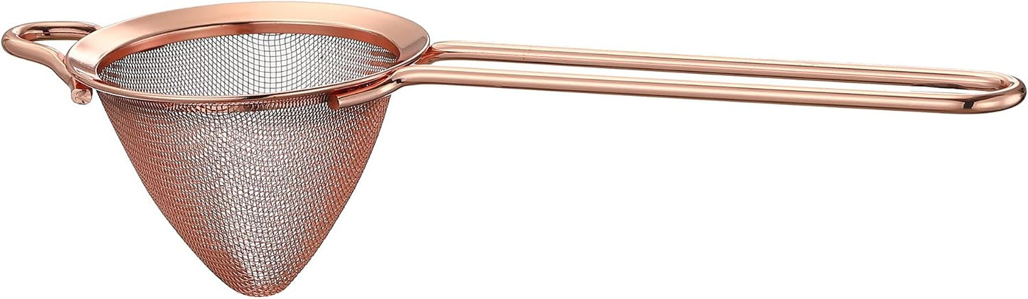 Fine Mesh Cocktail Strainer, Stainless Steel, Long Handle Set of 2 (Stainless Steel set of 2)