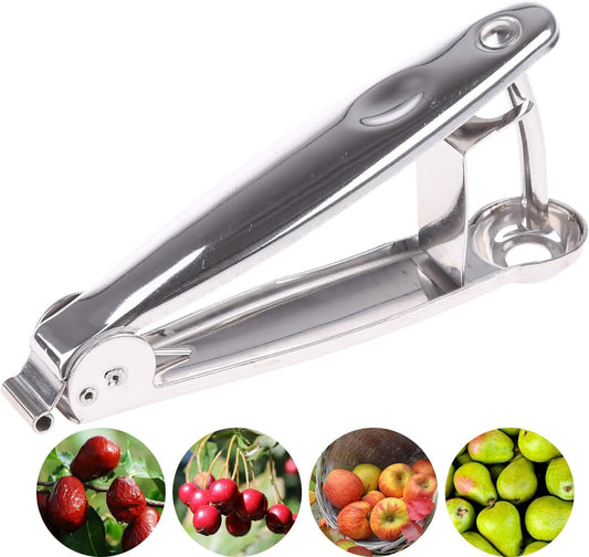 Plum Pitter Tool 304 Stainless Steel O Live Pitter Tool Plum Pitters Stone Remover Cherry Pit Remover Tools For Make Peeling for Potatoes