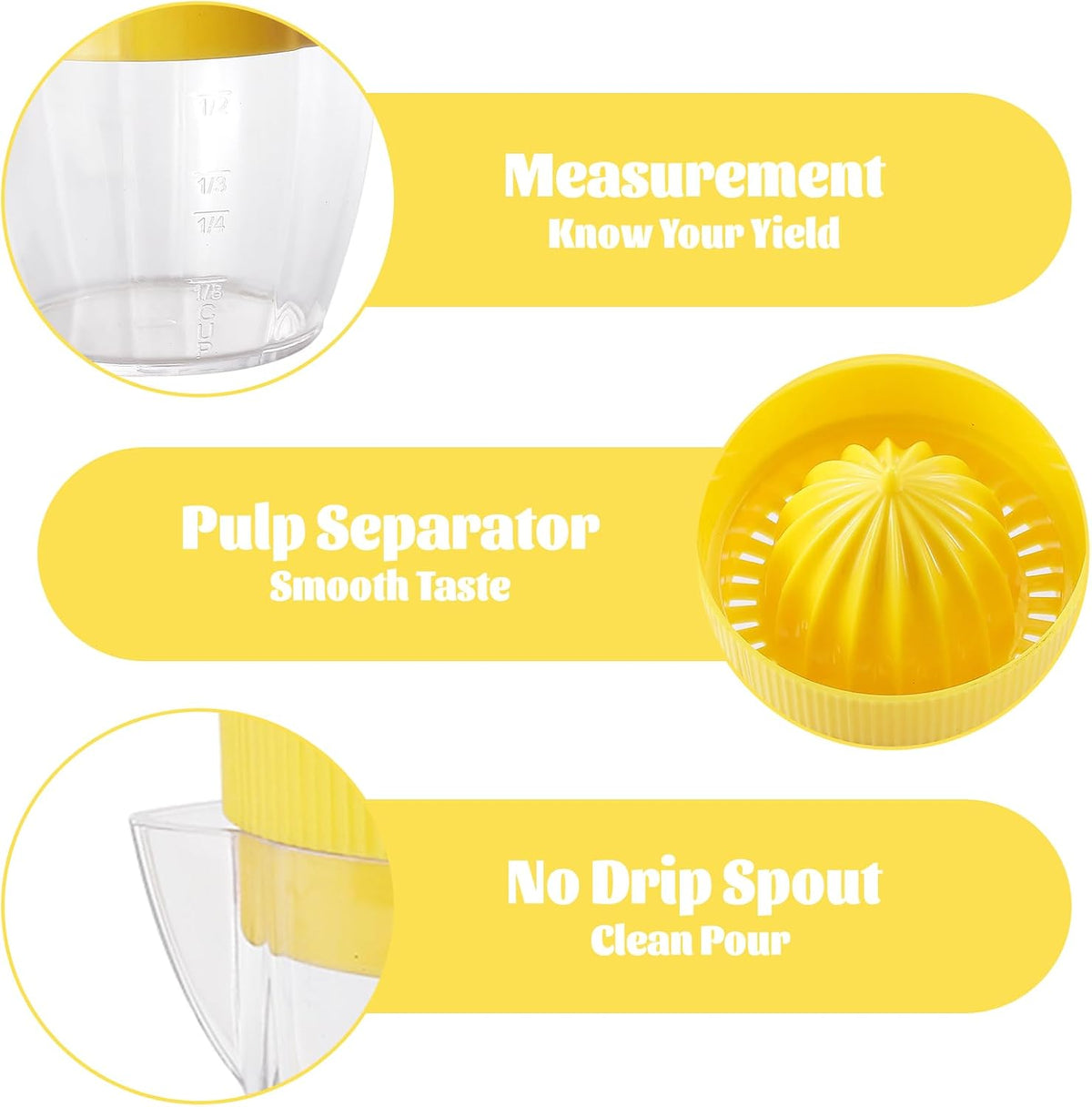 Lemon Squeezer Juicer Maker for Citrus Orange,Hand Juicer Manual Press