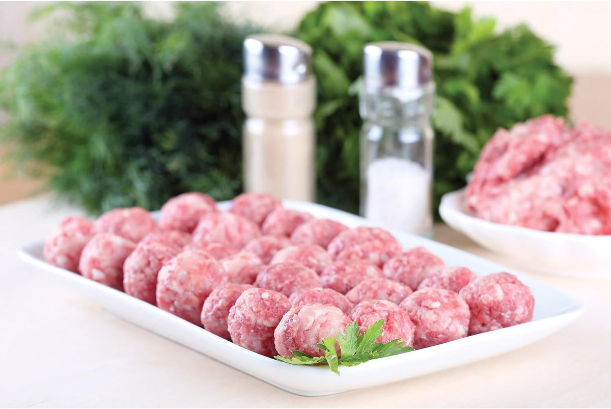 Kitchen Meat Baller Scoop, 18/8 Stainless Steel, Forms Perfectly Round 1.75-Inch Meatballs