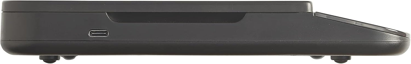 USB Rechargeable Digital Kitchen and Food Scale, 11 pound capacity with Dishwasher Safe Tray, Cord Included
