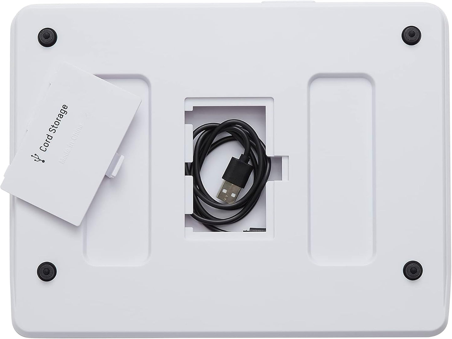 USB Rechargeable Digital Kitchen and Food Scale, 11 pound capacity with Dishwasher Safe Tray, Cord Included