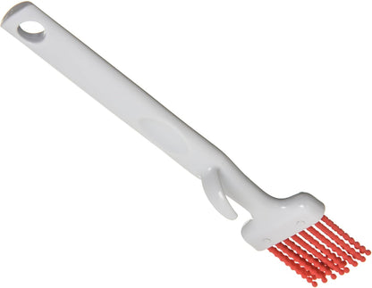 SPARTA 4040505 Silicone Basting Brush With Red Bristles, 3 Inches, Red