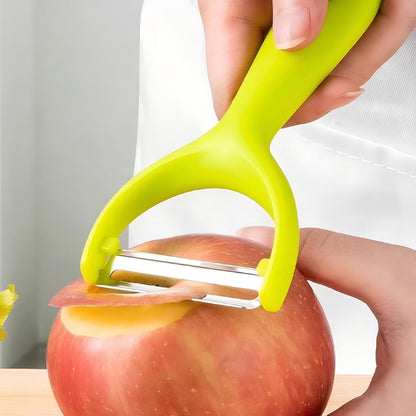 5PCS Stainless Steel Peeler Vegetable, Apple Peelers for kitchen, Fruit, Carrot, Veggie, Potatoes Peeler, Y-Shaped and I-Shaped Stainless Steel Peelers for Orange Potato Apple Carrot Fruit