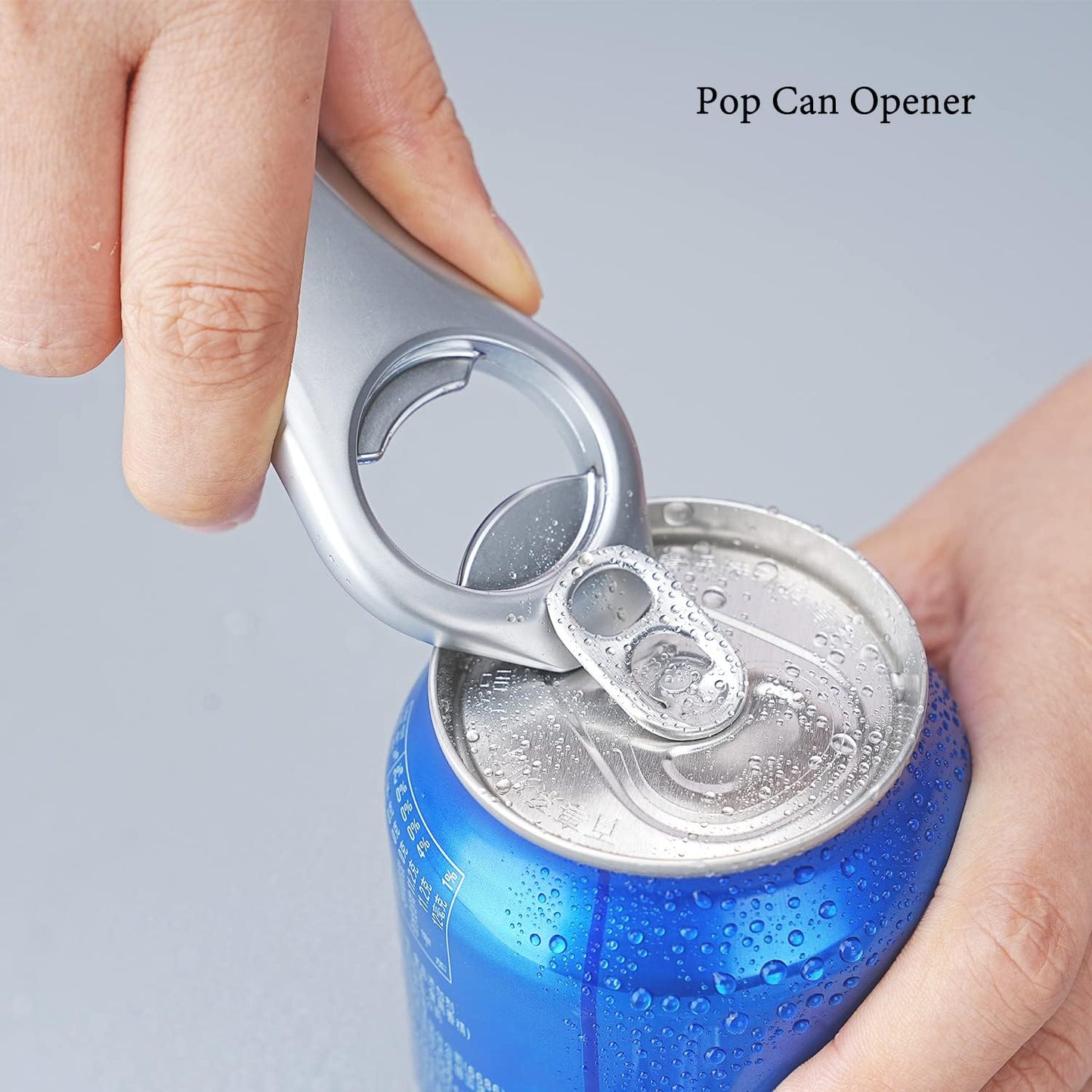 Magnetic Beer Bottle Opener for Refrigerator, Twist-off/Pry-off Opener, Pop-can Opener, Heavy Duty Steel Die-Cast Construction with Magnets, Stick to Fridge for Easy Storage, Gift for Men