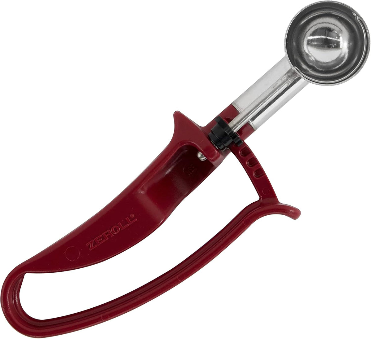 2070 Universal Standard Length EZ Disher Food Portion Control Scoop Designed for Right or Left Hand Use Dishwasher Safe NSF Approved, 1 5/16-Inch, Plum