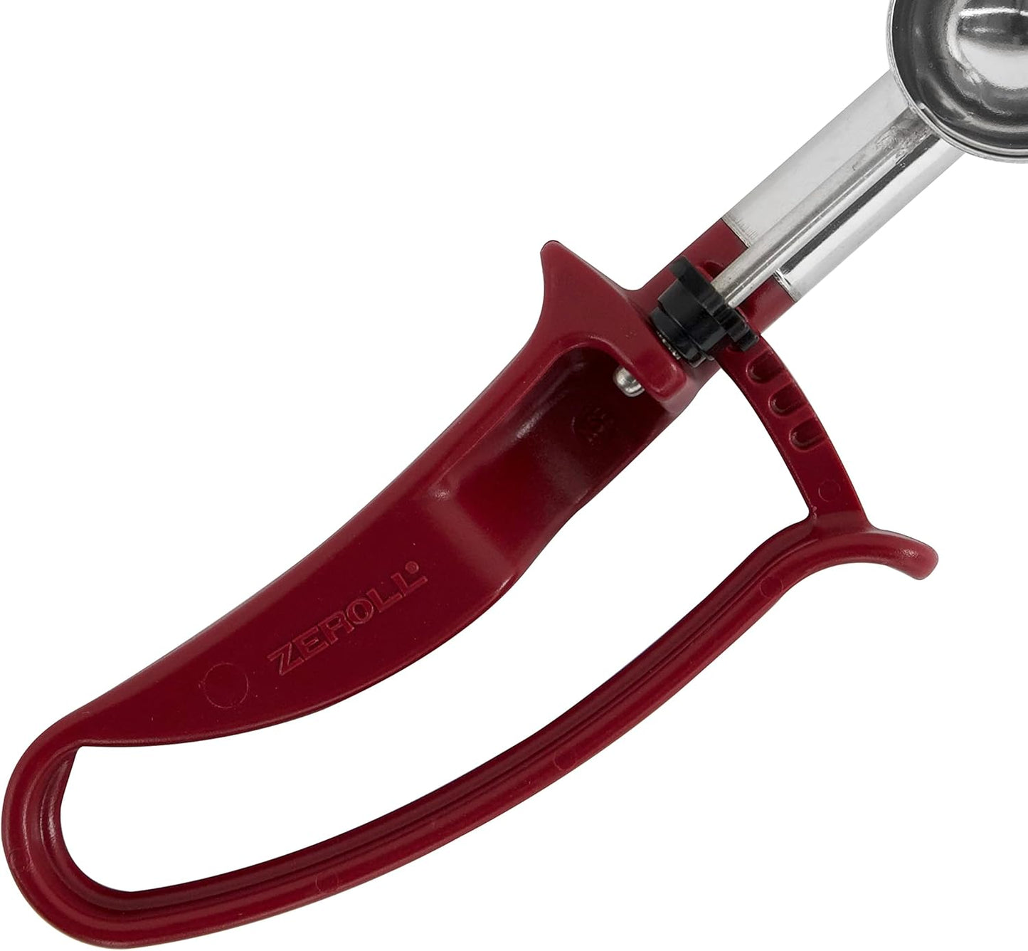2070 Universal Standard Length EZ Disher Food Portion Control Scoop Designed for Right or Left Hand Use Dishwasher Safe NSF Approved, 1 5/16-Inch, Plum