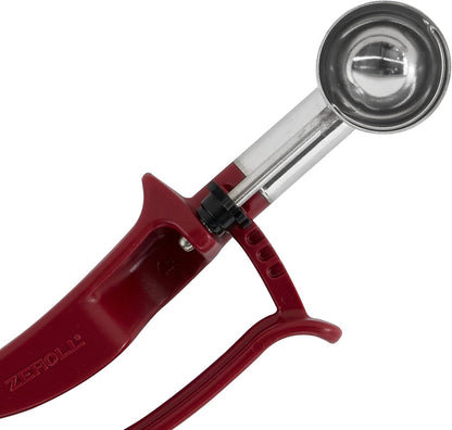 2070 Universal Standard Length EZ Disher Food Portion Control Scoop Designed for Right or Left Hand Use Dishwasher Safe NSF Approved, 1 5/16-Inch, Plum