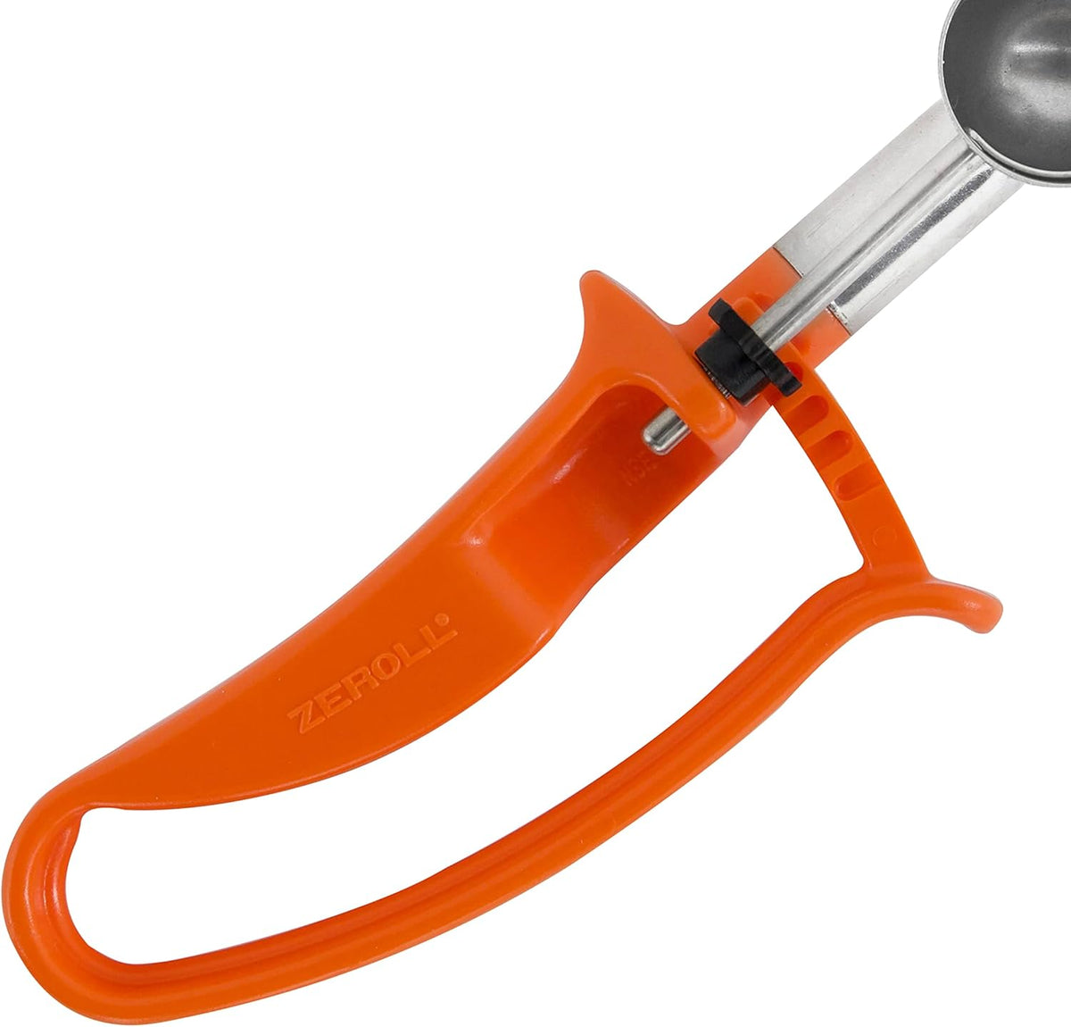 2070 Universal Standard Length EZ Disher Food Portion Control Scoop Designed for Right or Left Hand Use Dishwasher Safe NSF Approved, 1 5/16-Inch, Plum
