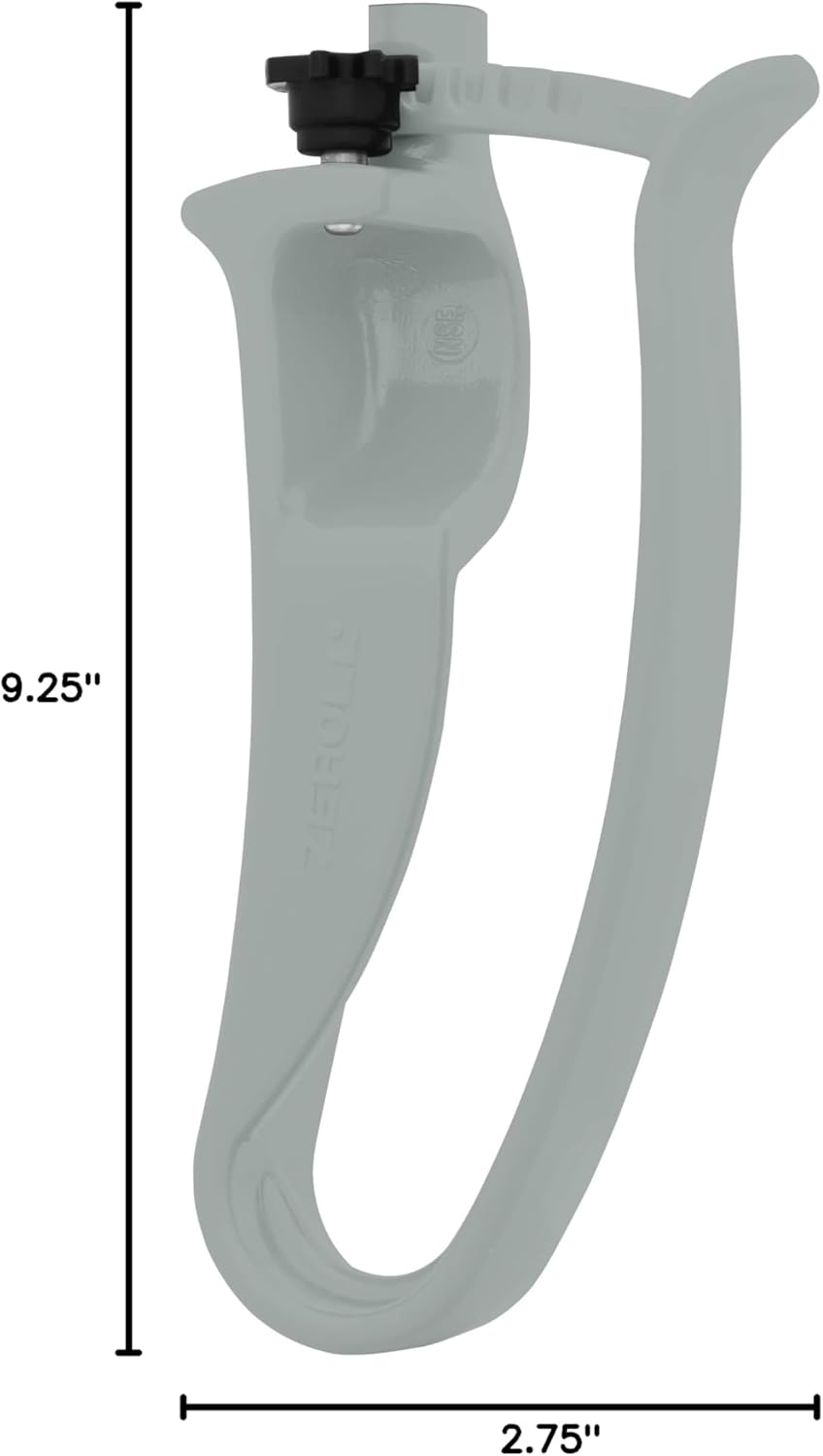 2070 Universal Standard Length EZ Disher Food Portion Control Scoop Designed for Right or Left Hand Use Dishwasher Safe NSF Approved, 1 5/16-Inch, Plum