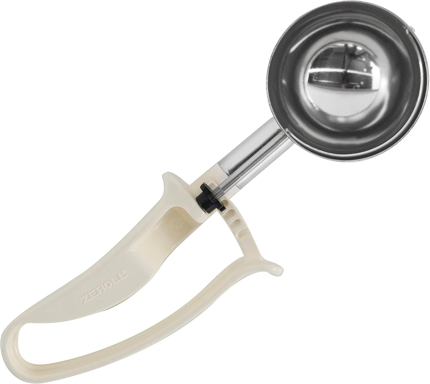 2070 Universal Standard Length EZ Disher Food Portion Control Scoop Designed for Right or Left Hand Use Dishwasher Safe NSF Approved, 1 5/16-Inch, Plum